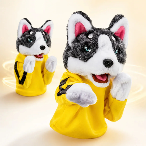 Peluche Perro Boxeador Interactivo