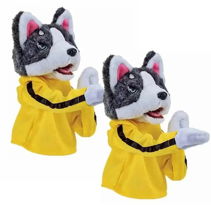 Peluche Perro Boxeador Interactivo